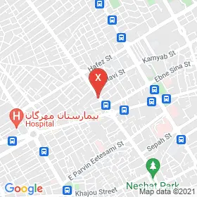 این نقشه، لوکیشن دکتر مریم پوررحیمی متخصص زنان و زایمان و نازایی در شهر کرمان است. در اینجا آماده پذیرایی، ویزیت، معاینه و ارایه خدمات به شما بیماران گرامی هستند.